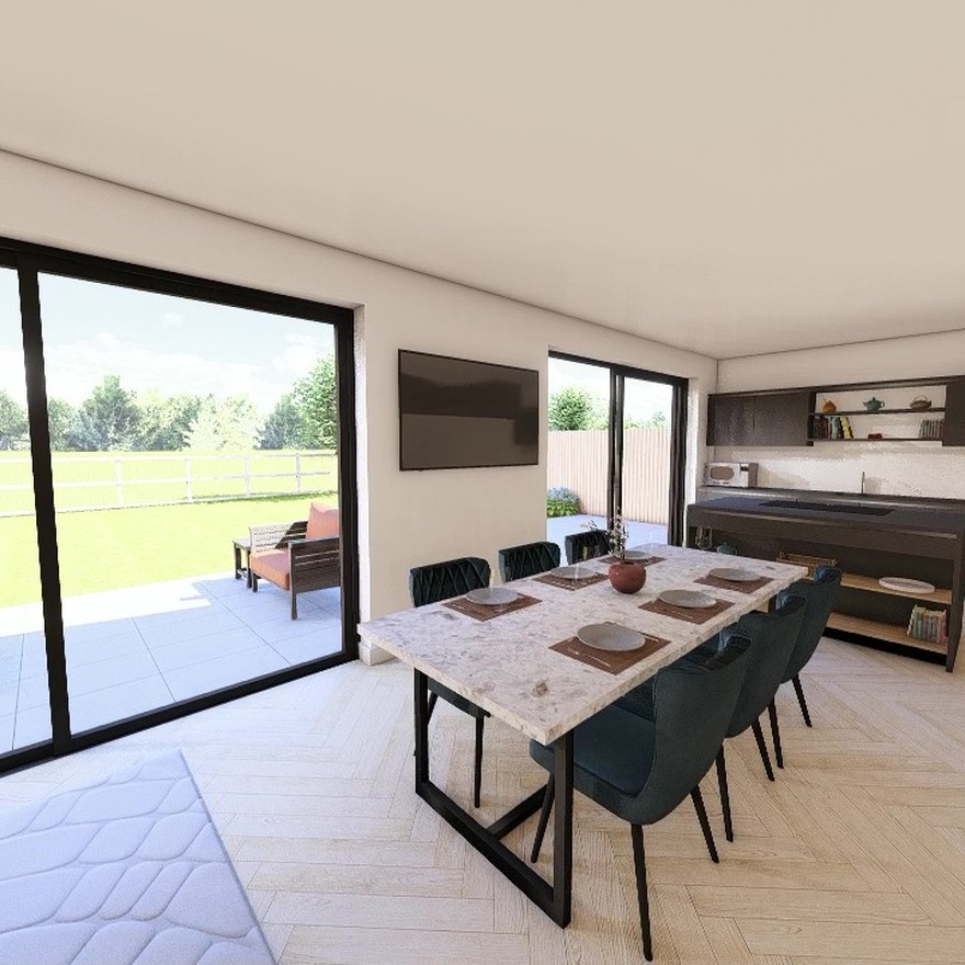 Artist's Impression - Dining Kitchen