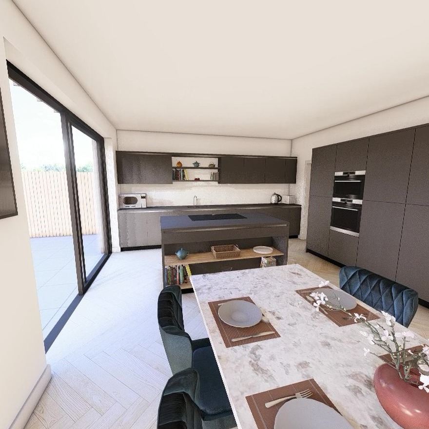 Artist's Impression - Dining Kitchen